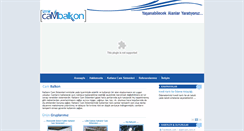 Desktop Screenshot of izmircambalkon.com